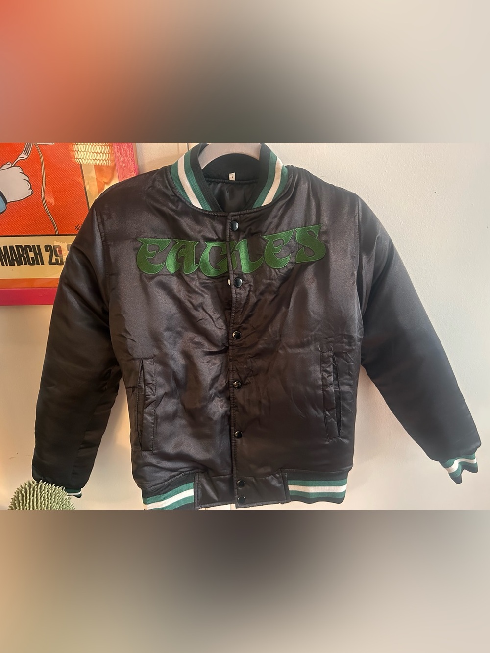 Philadelphia Eagles satin jacket